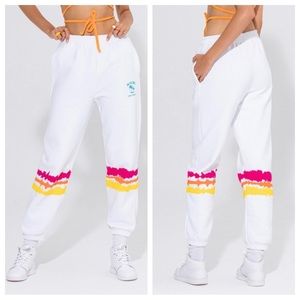 Local Heroes x Malibu Sunset Tie Dye Sweatpants | LARGE NWT